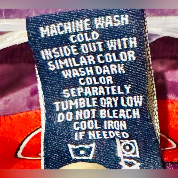 B & B cropped jacket size XL western purple corduroy blazer flap pockets NWT - Picture 5 of 6